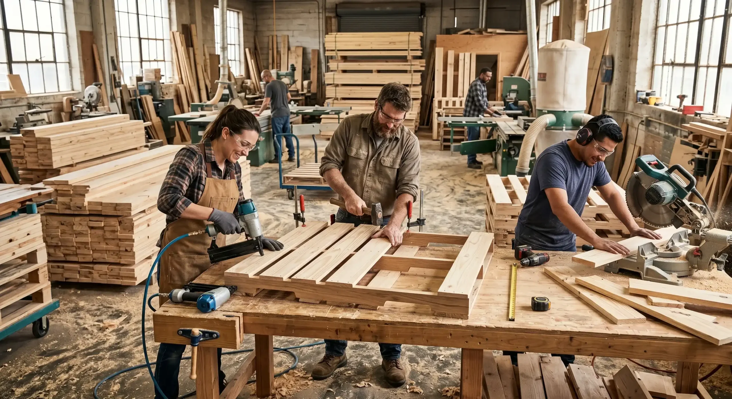 Advance Pallet custom pallet making scaled