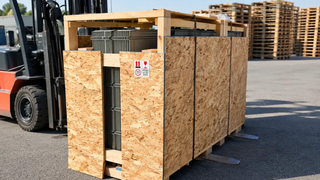 Custom Wooden Crates for Fragile and High Value Shipments